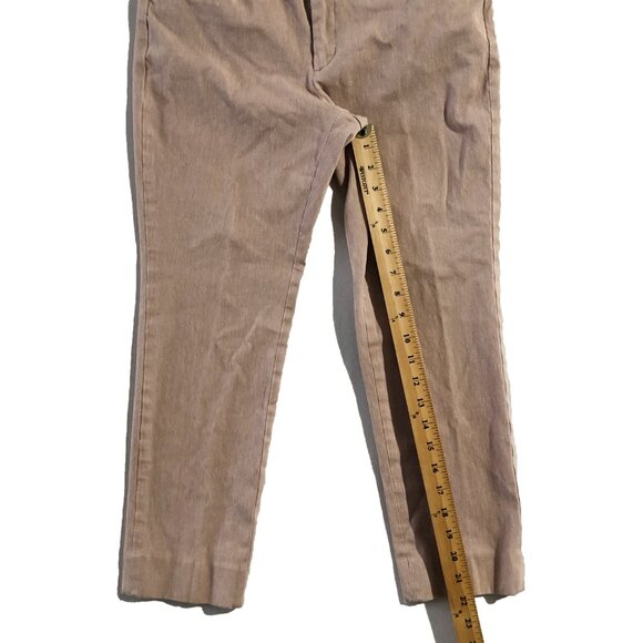 Banana Republic Pants Womens Size 10P Gray Sloan Fit  Tapered Ankle Crop - Picture 5 of 9
